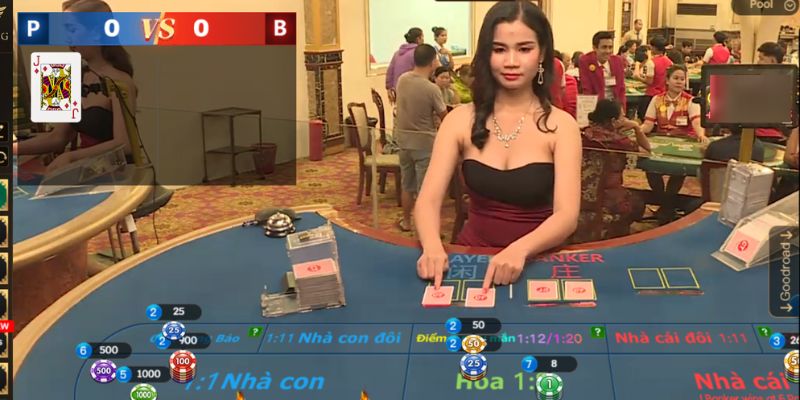 Baccarat hiện xuất hiện tại mọi sảnh live casino